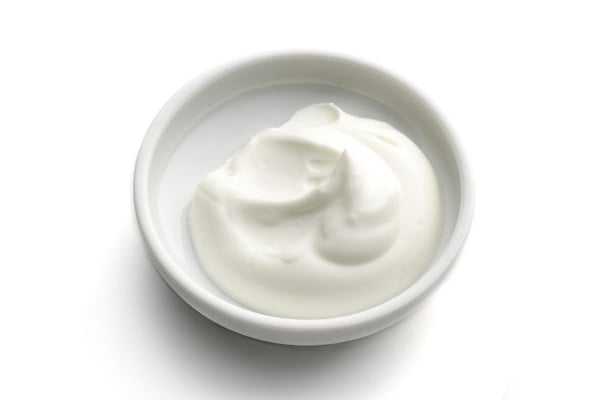 A cup of Greek yogurt