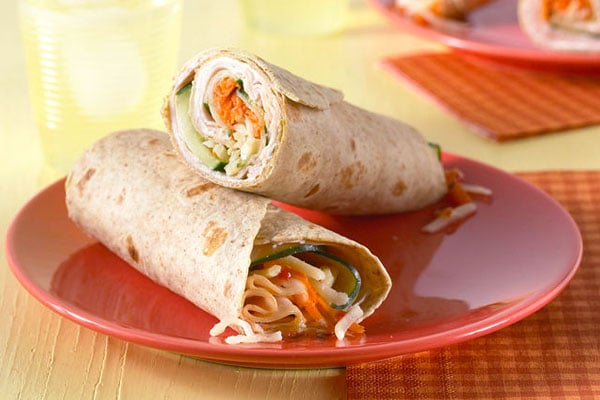 deli turkey wrap