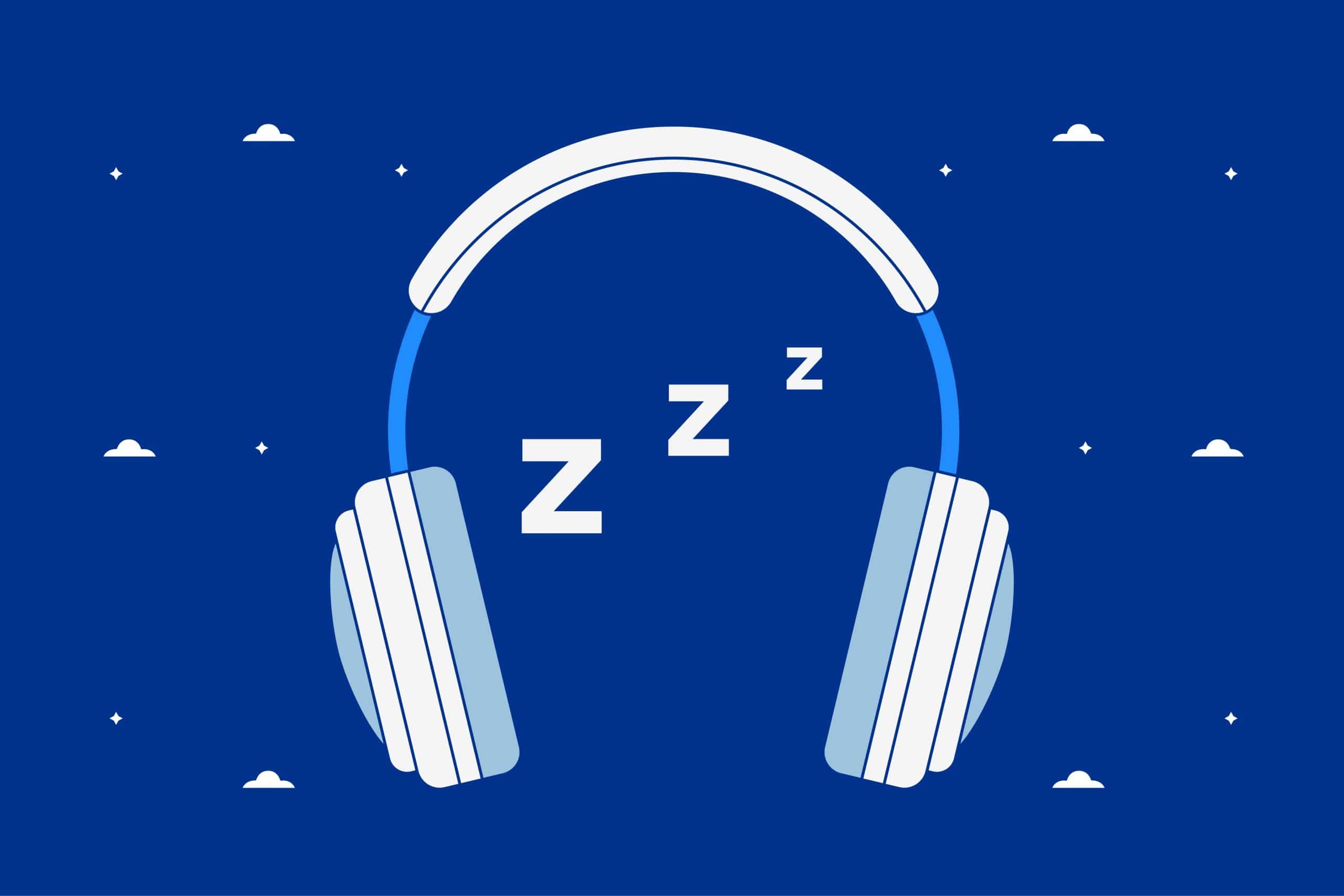 Headphones to block online out noise while sleeping