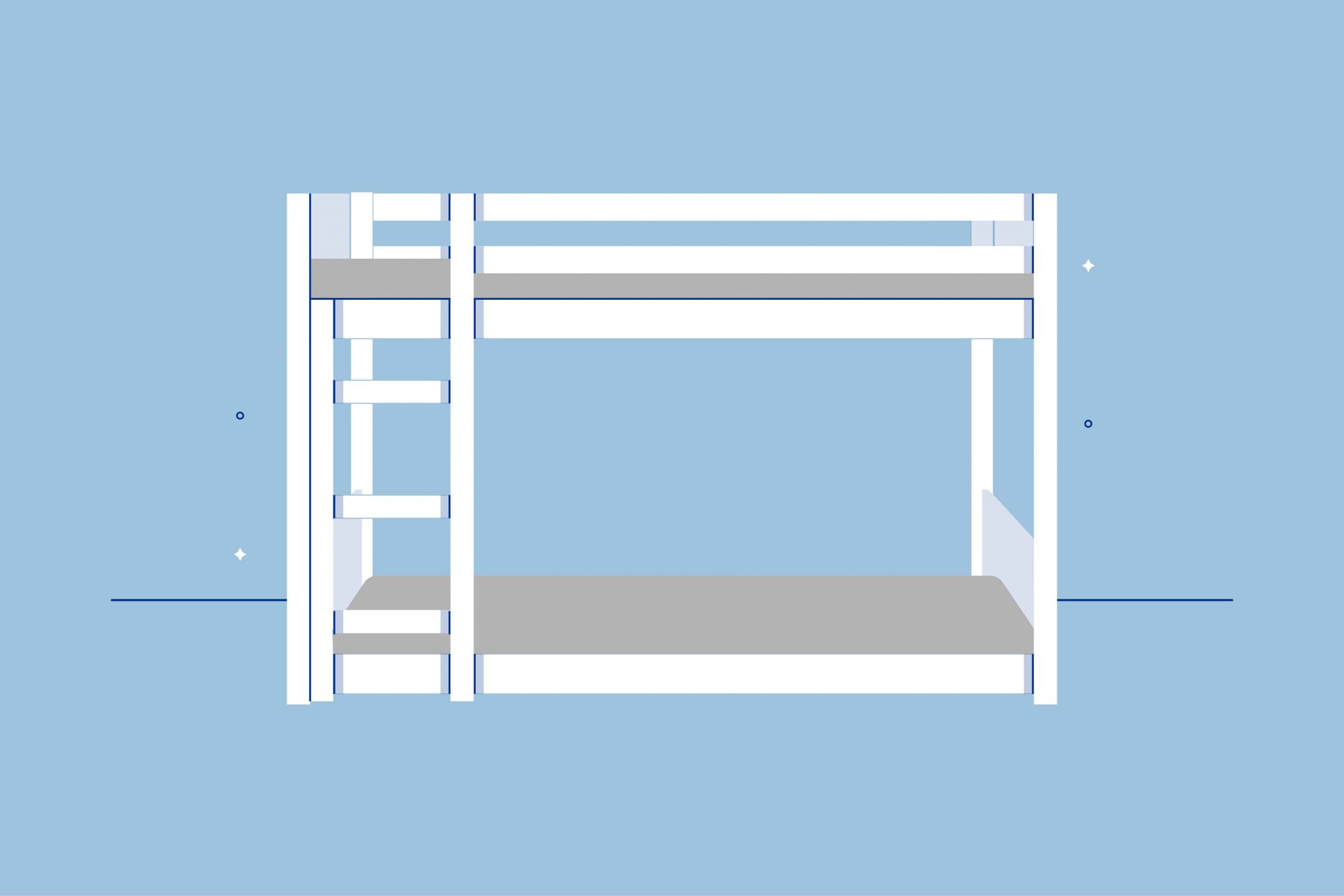 Bunk 2024 bed size