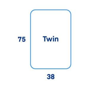 is a crib mattress the same size as a twin mattress