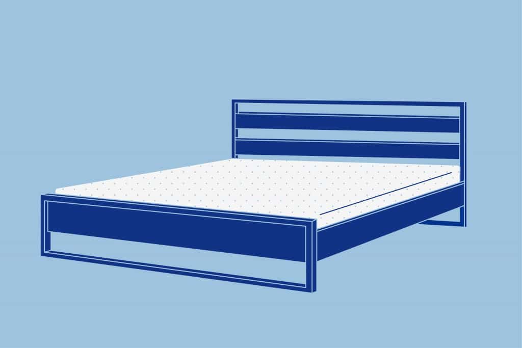 double bed frame for teenager