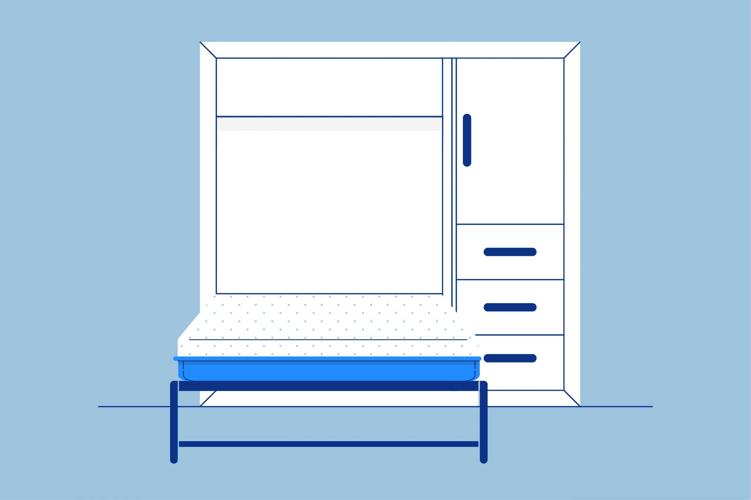 Murphy Bed Sizes And Dimensions Guide - Amerisleep