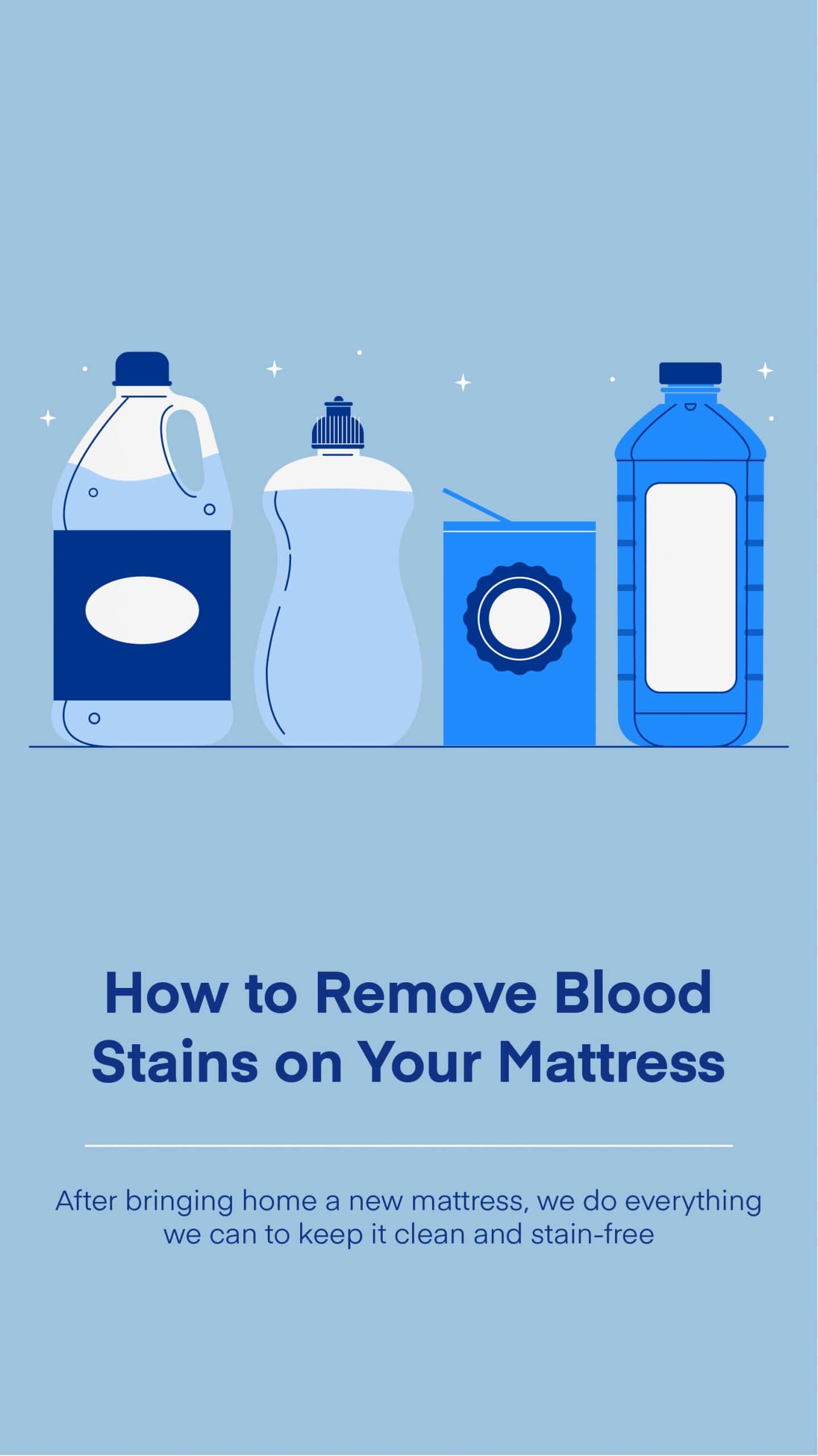 How to Remove Blood Stains on Your Mattress - Amerisleep