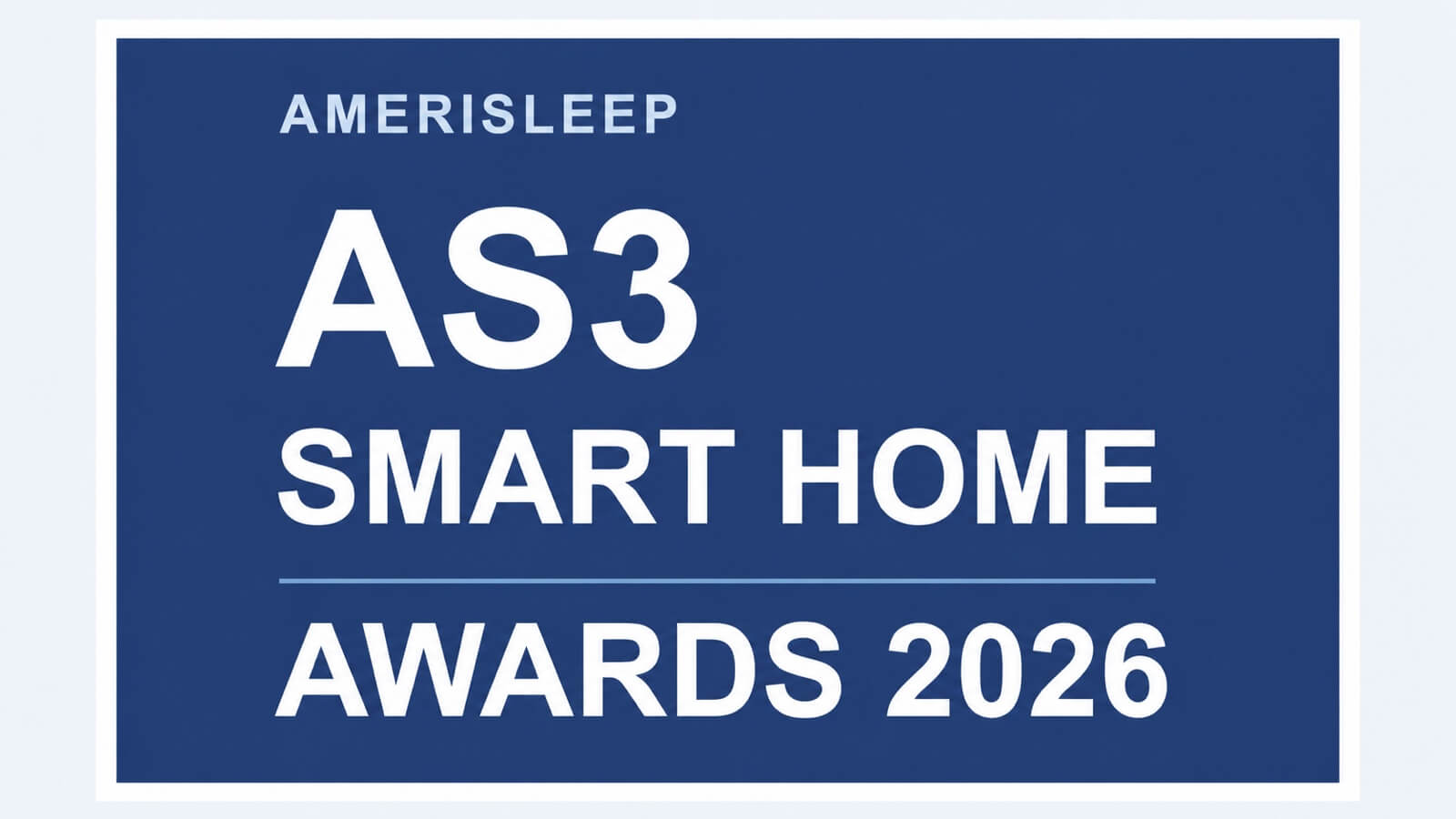 Amerisleep AS3 Named a Tom’s Guide Smart Home Awards 2026 Winner